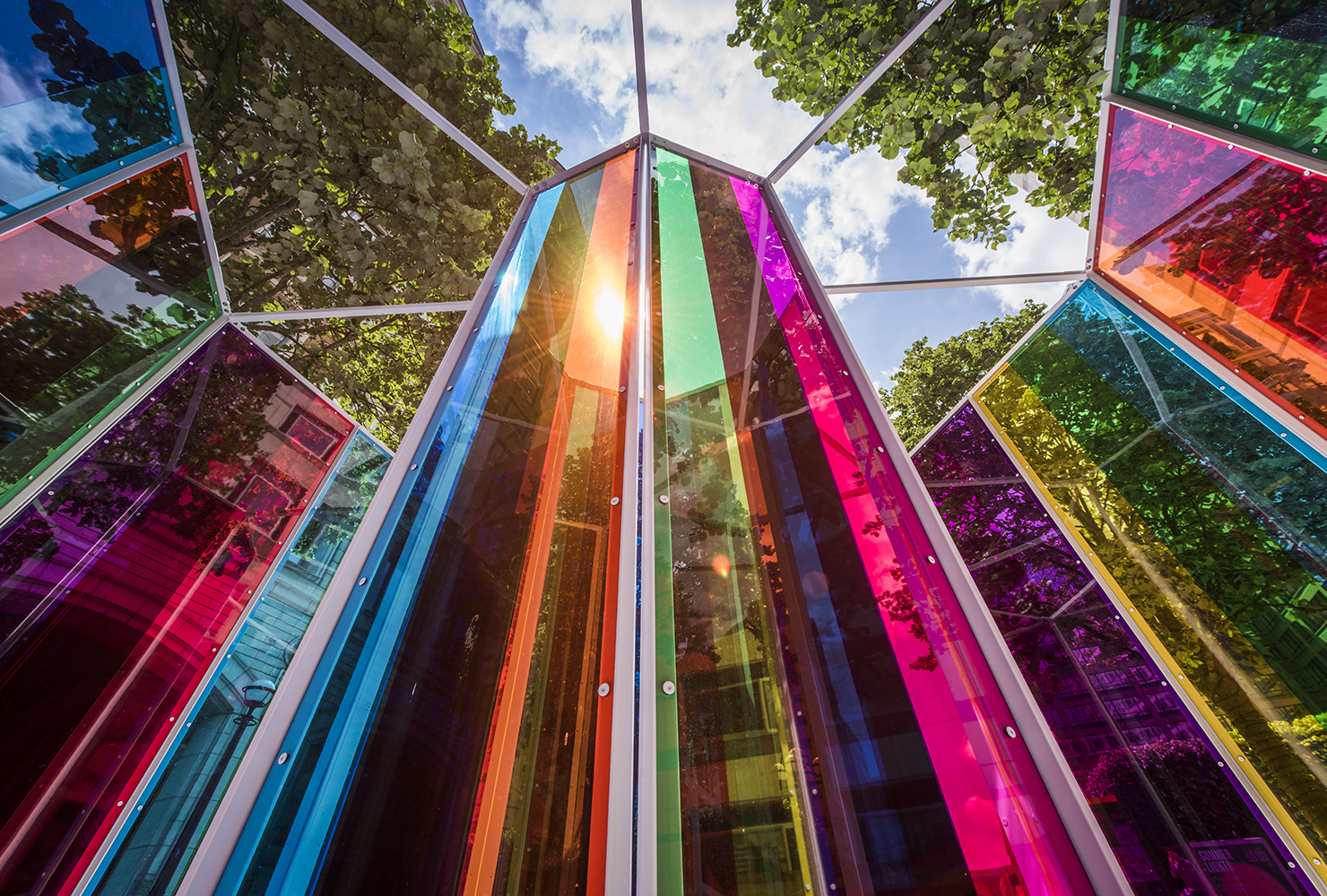 ANTHEMS TO COLOUR by Liz West | First Canadian Place | Exchange Tower